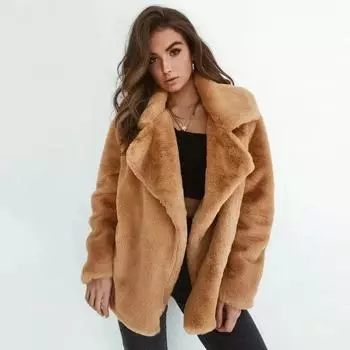 Осеннее женское пальто с тонким отложным воротником, зимняя модная однотонная теплая куртка, женская элегантная куртка, повседневные свободные женские пальто, одежда 30458 S королевский синий