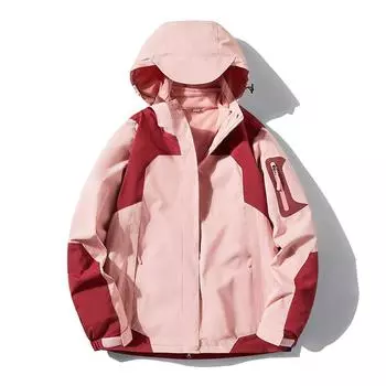 Осенние и зимние куртки Индивидуальная три в одном флисовая подкладка Одежда для альпинизма Одежда для рыбалки Ветрозащитная и водонепроницаемая куртка L