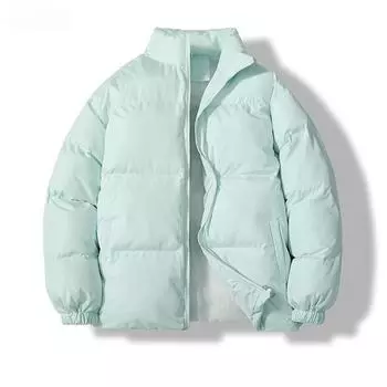 Осенние и зимние куртки с хлопковой подкладкой, теплые и дышащие куртки для пар, модные куртки с хлопковой подкладкой для мужчин и женщин S