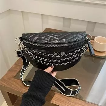 Осенние и зимние маленькие сумки, high sense 2025, новая мода, супер горячая поясная сумка, универсальная сумка-мессенджер, женская сумка, нагрудная сумка, модная девушка коричневый