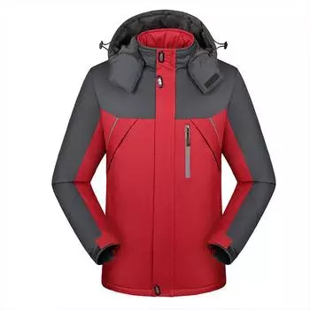 Осенние и зимние мужские и женские куртки для занятий спортом на открытом воздухе. Водонепроницаемые и морозостойкие солнцезащитные спортивные куртки плюс бархатная куртка-ветровка. L
