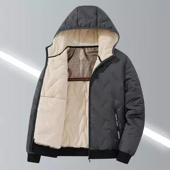 Осенние и зимние мужские и женские одеяла, графеновые одеяла с капюшоном, ворсовые одеяла, одеяла из овечьей шерсти. M чёрный