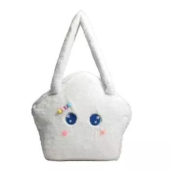 Осенние и зимние сумки-тоут с пятиконечной звездой серии Academy, милые плюшевые сумки со звездами, женские сумки на одно плечо