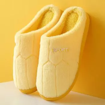 Осенние и зимние тапочки для дома Теплая хлопковая швабра 36-37