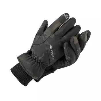 Осенние и зимние теплые лыжные перчатки для мужчин, камуфляжные, водонепроницаемые, для сенсорного экрана, для велоспорта, спорта, альпинизма, плюс бархатные утолщенные перчатки One Size