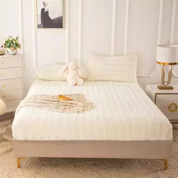 Осенние и зимние тяжелые теплые простыни из кроличьего флиса, супермягкие, похожие на облака удобные покрывала для постельного белья, покрывала Simmons 90*200cm