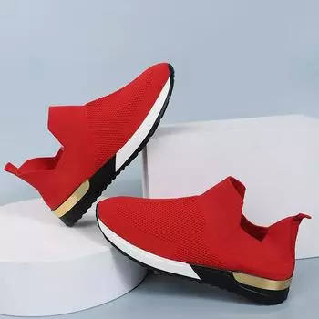 Осенние кроссовки женские 2024 года, вулканизированные туфли на платформе, женские однотонные кроссовки без застежек, женская повседневная спортивная обувь, размер плюс 44 35 бежевый