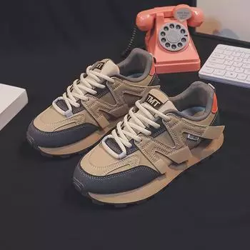 Осенние легкие нескользящие универсальные модные повседневные туфли для папы с толстой подошвой универсальные женские туфли Cortez 35