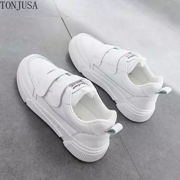 Осенние маленькие белые туфли, женская повседневная обувь с джокером, дышащие кроссовки для студентов 35 белый