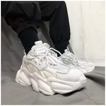 Осенние мужские кроссовки на платформе, дышащие мужские туфли на массивном каблуке, кроссовки, женские кроссовки Tenis Masculino Zapatillas Hombre888 35