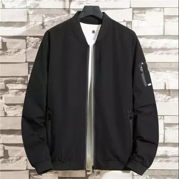 Осенние мужские новые топы мужские пальто больших размеров мужские повседневные пальто пилот мода свободная верхняя одежда тренд L