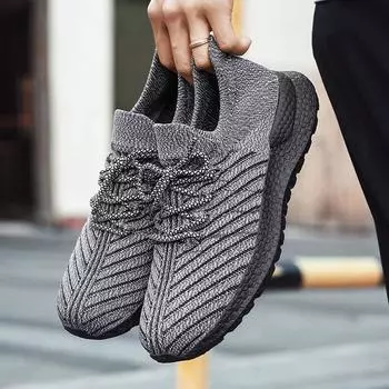 Осенние мужские спортивные туфли высокого качества, толстая подошва, уличные кроссовки для хайкинга, шнуровка, мужские беговые кроссовки, повседневная спортивная обувь для мужчин 46