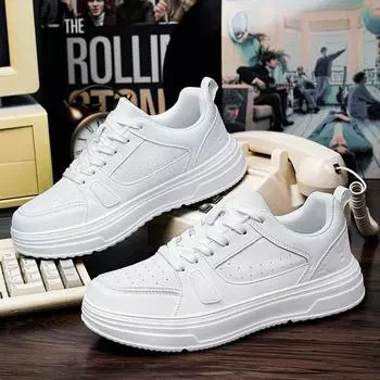 Осенние мужские туфли большого размера из кожи для серфинга, низкие удобные трендовые повседневные туфли, модные легкие универсальные студенческие туфли 39