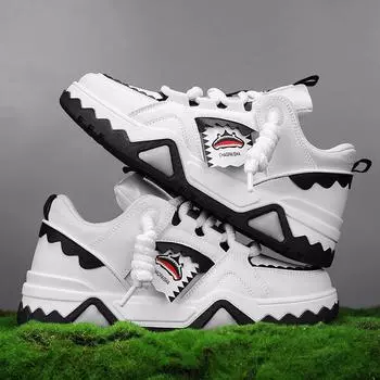 Осенние спортивные туфли для сноуборда, модные, цветные, кожаная поверхность, толстая подошва, увеличивающая рост, низкие верхние туфли, повседневная обувь для мужчин 39