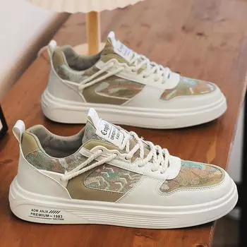 Осенние туфли в гонконгском стиле из кожи со шнуровкой, мужская спортивная обувь, повседневная модная обувь, модная рабочая модная мужская обувь 39