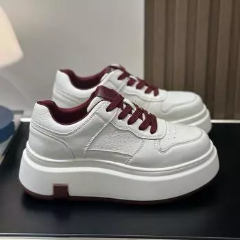 Осенние женские роскошные кроссовки на толстой подошве, модная повседневная обувь, женская сетчатая дышащая теннисная вулканизированная обувь на толстой подошве, популярные 35 чёрный