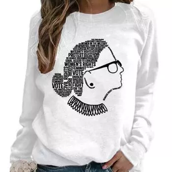 Осенние женские рождественские пуловеры зимние тонкие повседневные топы винтажная хеллоуинская тема 3D принтованная толстовка женская уличная спортивная толстовка с длинным рукавом S