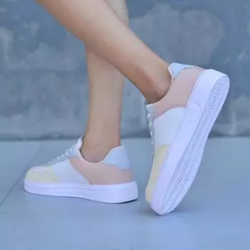 Осенние женские вулканизированные туфли, модные удобные женские кожаные туфли на шнуровке для скейтбординга, повседневные туфли для бега, ходьбы, на платформе, спортивные кроссовки 35