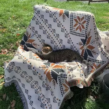 Осенний кемпинговый коврик для пикника, портативный дорожный походный коврик для пикника, пылезащитная скатерть, мягкий диван, одеяла, коврик для пикника на открытом воздухе 90x150cm