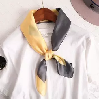 Осенний новый шарф, женский солнцезащитный шелковый шарф, модный теплый шелковый шарф розовый