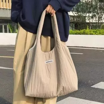 Осенний новый стиль повседневные холщовые прочные замковые простые универсальные сумки на плечо большой вместимости