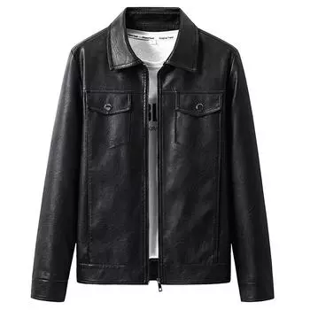 Осенний новый тренд молодежная универсальная деловая повседневная куртка мужская куртка с лацканами мужская мода M