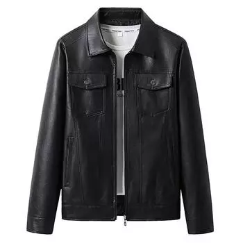 Осенний новый тренд Молодежная универсальная деловая повседневная куртка Мужская куртка с лацканами Мужская универсальная M