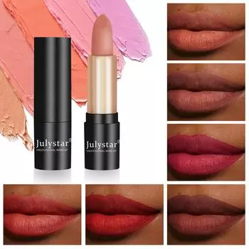 Осенняя атмосфера макияж губная помада бархатистая матовая невыцветающая нелипкая губная помада 3.8g