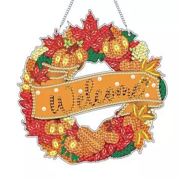 Осенняя чашка специальная форма алмазная картина подвесной кулон алмазная картина декор HGJ057