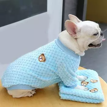 Осенняя и зимняя флисовая одежда для домашних животных, теплое пальто для собак и кошек, одежда для маленьких собак, костюмы для чихуахуа XS