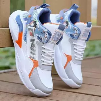 Осенняя и зимняя спортивная обувь, мужская хлопковая обувь, водонепроницаемая повседневная мужская обувь, легкая мягкая подошва, студенческие молодежные кроссовки для бега, обувь для сноубординга 39