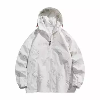 Осенняя куртка мужская осенняя верхняя одежда для активного отдыха в корейском стиле модная повседневная куртка с капюшоном мужская большого размера S