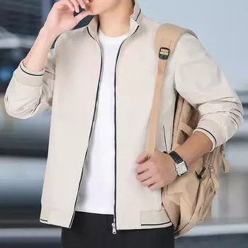 Осенняя куртка мужская весенне-осенняя тонкая повседневная куртка M