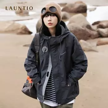 Осенняя куртка штурмовика, рабочий костюм унисекс, уличная ветрозащитная куртка с капюшоном M