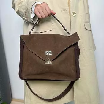 Осенняя матовая сумка через плечо для женщин, дизайнерская мода, для путешествий на работу, женские квадратные сумки, сумка-мессенджер, женственная