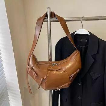 Осенняя модная большая сумка для женщин 2024 года, новая универсальная сумка через плечо высокого класса, сумка-тоут большой вместимости 37*12*21 чёрный