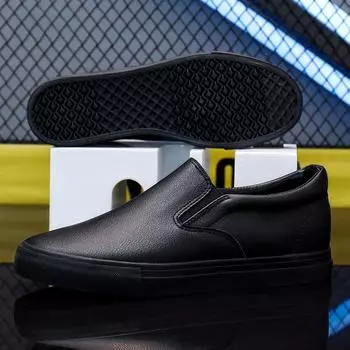 Осенняя мужская обувь, лоферы, рабочая обувь, доска, мужская обувь 39 белый