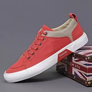 Осенняя мужская повседневная обувь из ткани на шнуровке, плоские туфли, новые мужские кроссовки, роскошный дизайн, парусиновая обувь для мужчин, Zapatillas Hombre 38