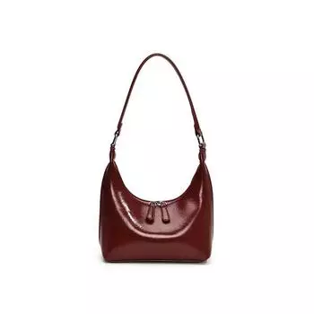 Осенняя нишевая сумка премиум-класса легкая роскошная сумка-багет простая сумка через плечо подмышкой для женщин красный