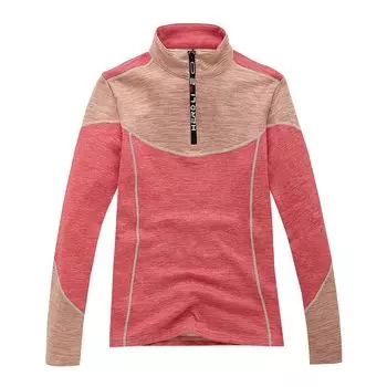 Осенняя новая быстросохнущая бархатная флисовая женская спортивная рубашка для бега, одежда M