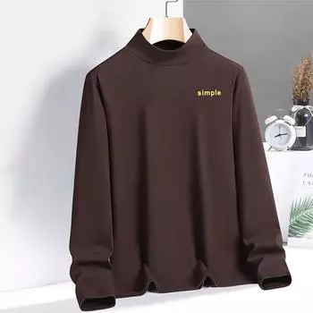 Осенняя новая быстросохнущая футболка с длинными рукавами и круглым вырезом, мужская повседневная спортивная эластичная футболка для фитнеса и активного отдыха, верхняя мужская футболка M