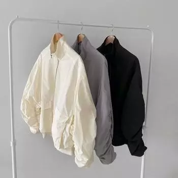 Осенняя новая куртка-бомбер, свободная повседневная бейсбольная форма, корейский стиль, легкая мужская одежда для зрелого возраста M