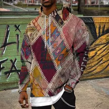 Осенняя новая многоцветная мужская тонкая толстовка с принтом цветов и принтом, повседневная, удобная толстовка с 3D цифровой печатью для мужчин и женщин, бейсбольная форма для пар XS разноцветный