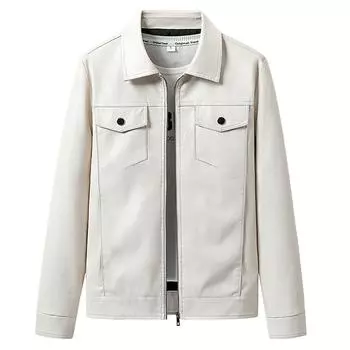 Осенняя новая мода молодежная универсальная деловая повседневная куртка мужская куртка с лацканами мужская модная тенденция M