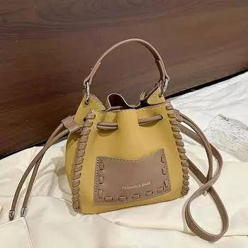 Осенняя новая модная женская сумка в стиле ретро из плетеного шнура, универсальная сумка для поездок на работу через плечо на одно плечо