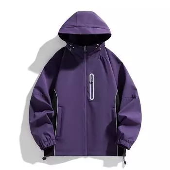 Осенняя новая мужская куртка, модная свободная повседневная куртка для альпинизма, водонепроницаемая куртка S