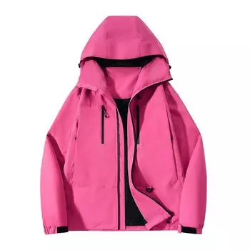 Осенняя новая мужская куртка с воротником-стойкой и множеством карманов, повседневное свободное мужское пальто S