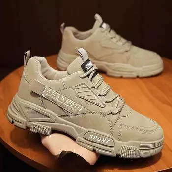 Осенняя новая мужская обувь, повседневная обувь, дышащая парусиновая рабочая обувь 39