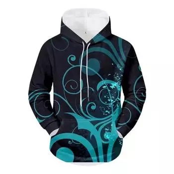 Осенняя новая мужская толстовка с длинными рукавами, простая модная толстовка с 3d принтом в европейском и американском стиле, свободный размер S-5XL, топ 5XL