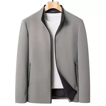 Осенняя новая нейлоновая эластичная дышащая куртка с защитой от морщин, мужская трендовая повседневная куртка, мужская куртка M